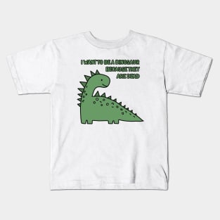 Dinosaur drawing Kids T-Shirt